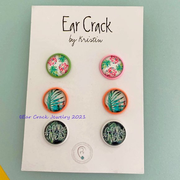 🦩Hand Crafted - Beach Vibes Colorful Earrings - Picture 4 of 7